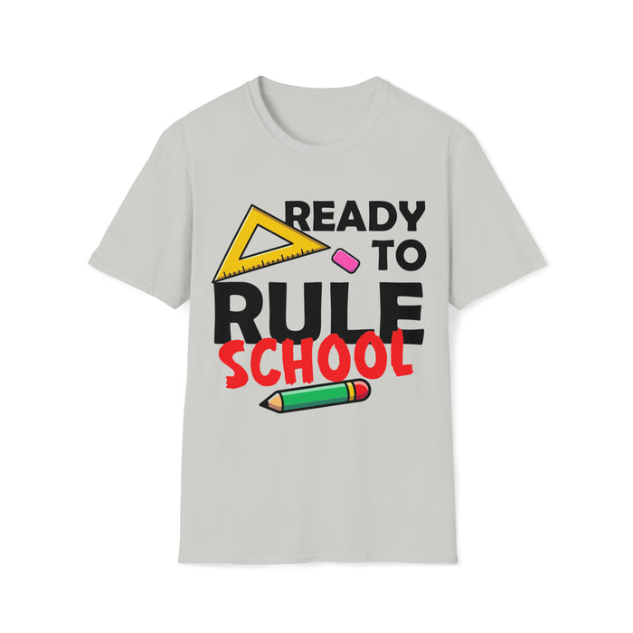 Unisex Softstyle T-Shirt - "Ready to Rule School"