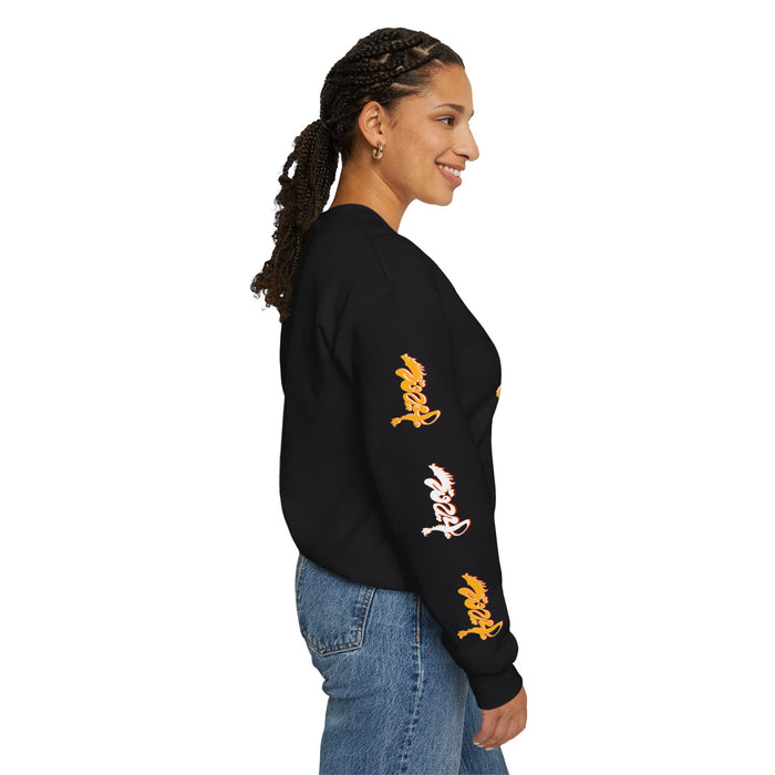 Dragon's Year: Calligraphy Commemoration Unisex Heavy Blend™ Crewneck Sweatshirt