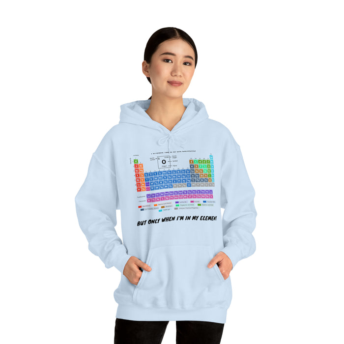 Unisex Heavy Blend™ Hooded Sweatshirt - Elemental Elegance: The Periodic Table of Chemical Elements