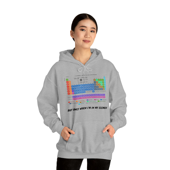 Unisex Heavy Blend™ Hooded Sweatshirt - Elemental Elegance: The Periodic Table of Chemical Elements