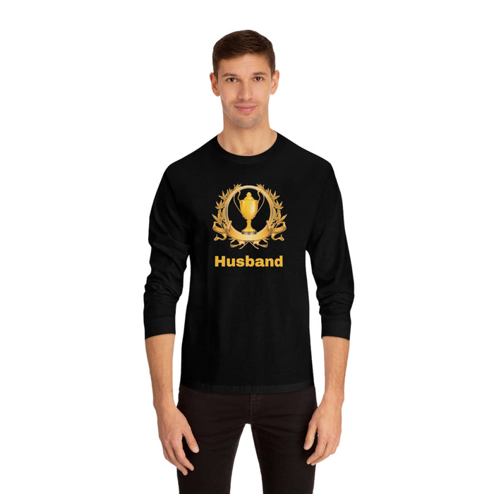 Unisex Classic Long Sleeve T-Shirt - "Trophy Husband"