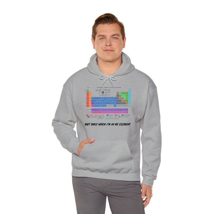 Unisex Heavy Blend™ Hooded Sweatshirt - Elemental Elegance: The Periodic Table of Chemical Elements