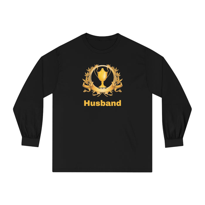 Unisex Classic Long Sleeve T-Shirt - "Trophy Husband"