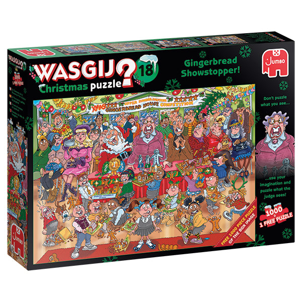 Wasgij Christmas #18 Gingerbread Showstopper