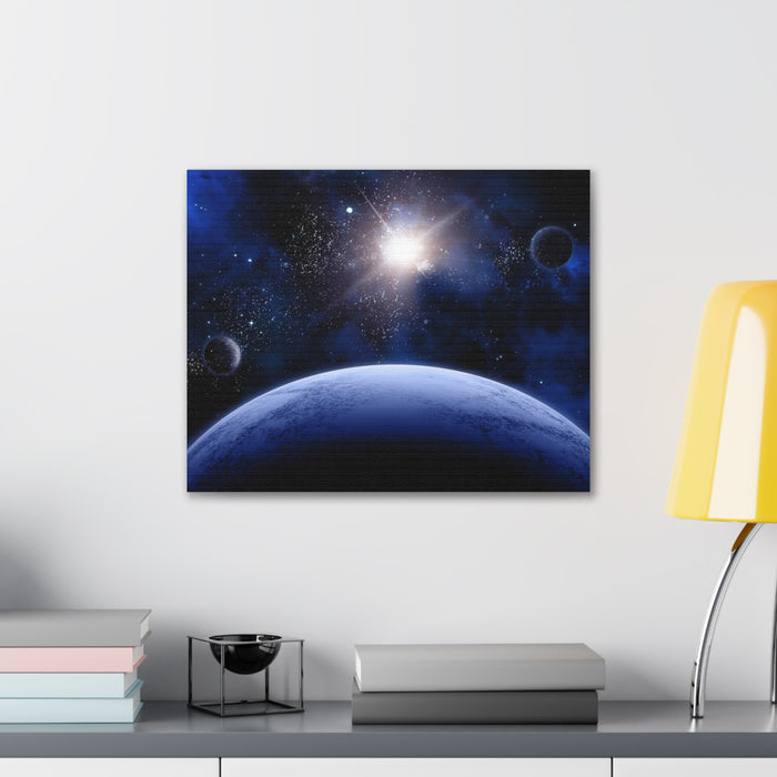 Canvas Gallery Wraps - Cosmic Elixir: The Outer Space