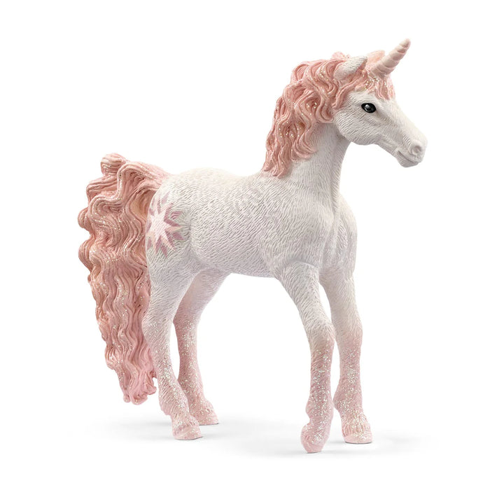 Rose Quartz Unicorn figurine