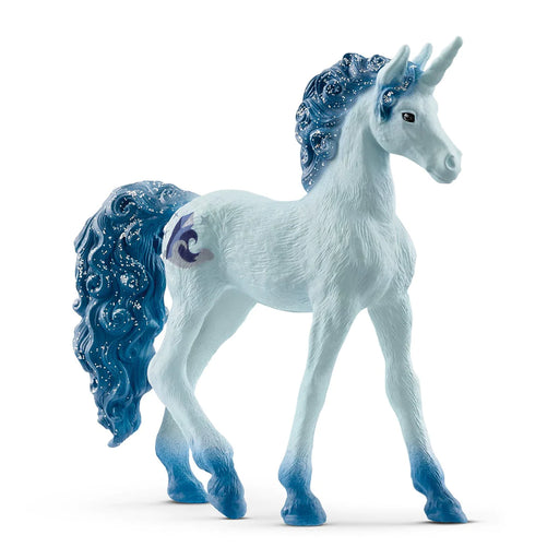 Sapphire unicorn figurine