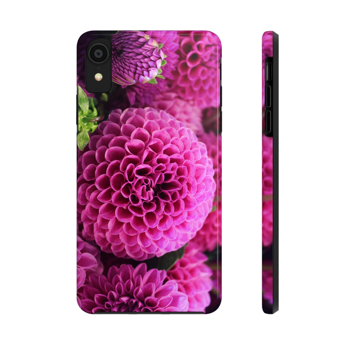 Tough Phone Cases - Dazzling Dahlia Haven