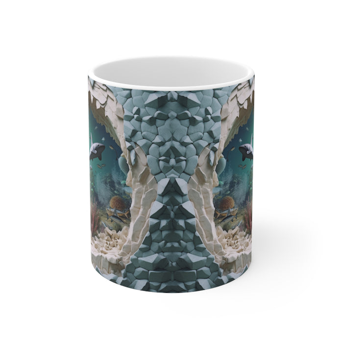 Creature Cups SHARK Ceramic Cup (11 Ounce, Deep Blue Exterior) - 3D Animal  Inside Mug - Birthday, Ho…See more Creature Cups SHARK Ceramic Cup (11