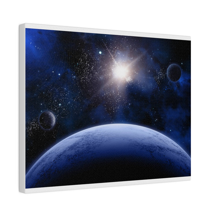 Matte Canvas, Stretched, 0.75" - Cosmic Elixir: The Outer Space