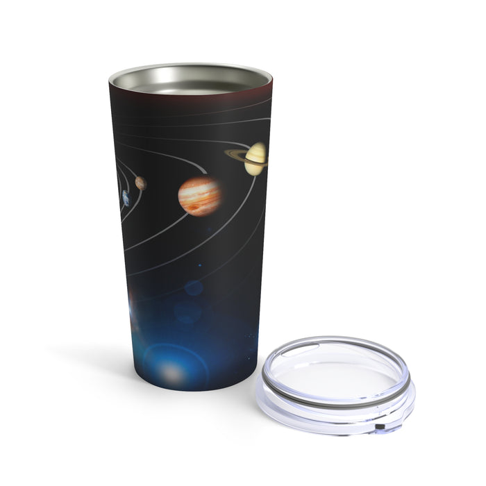 Stainless Steel Tumbler, 20oz - Planetary Sips: The Solar System