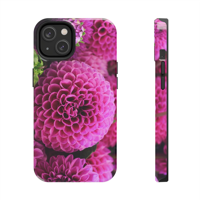 Tough Phone Cases - Dazzling Dahlia Haven