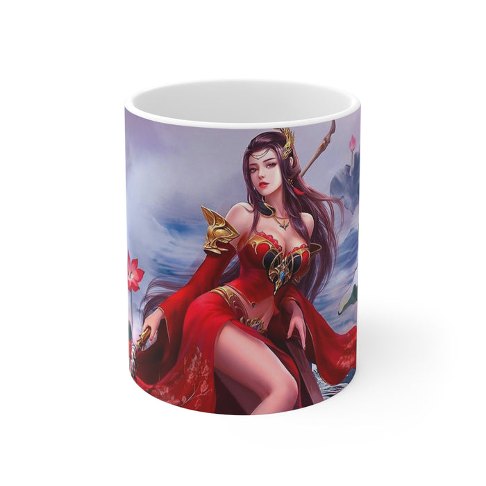 Ceramic Mug 11oz - Regal Reverie: Fantasy Princess
