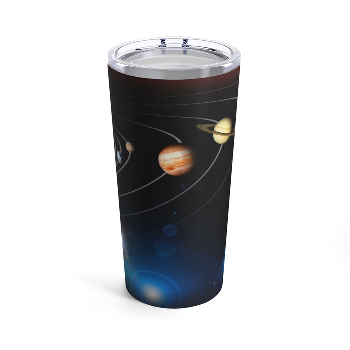 Stainless Steel Tumbler, 20oz - Planetary Sips: The Solar System