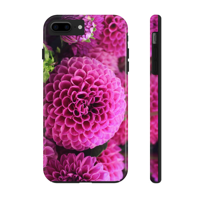 Tough Phone Cases - Dazzling Dahlia Haven