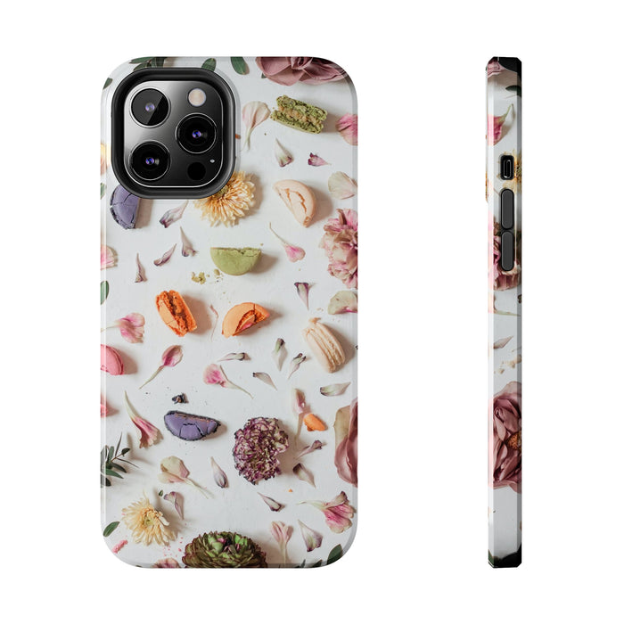 Tough Phone Cases - Blooming Beauty: Delicate Petals in Motion