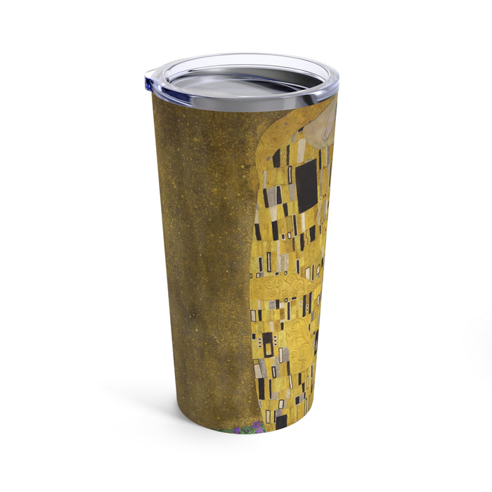 Stainless Steel Tumbler, 20oz - Gustav Klimt: The Kiss