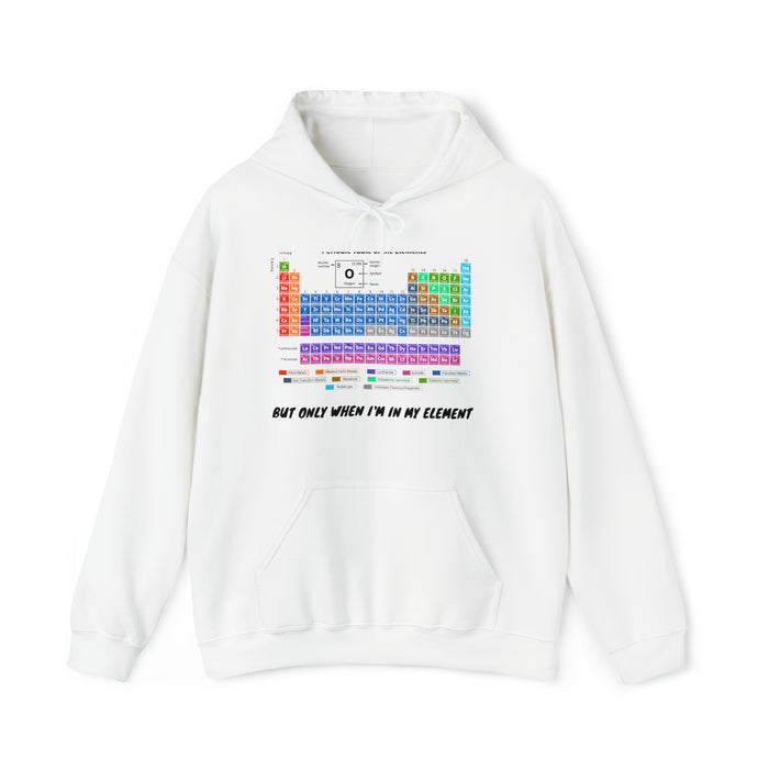 Unisex Heavy Blend™ Hooded Sweatshirt - Elemental Elegance: The Periodic Table of Chemical Elements