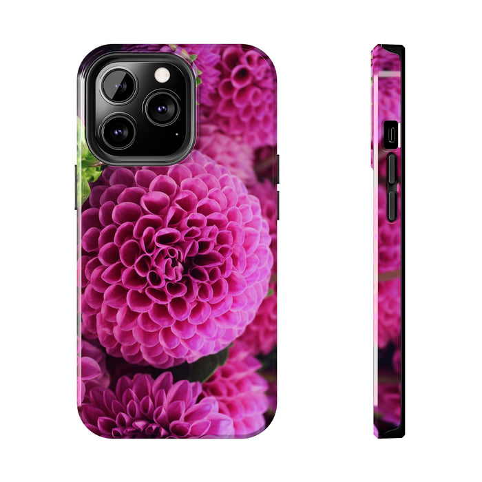 Tough Phone Cases - Dazzling Dahlia Haven