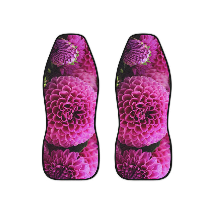 Car Seat Covers - Dazzling Dahlia Haven