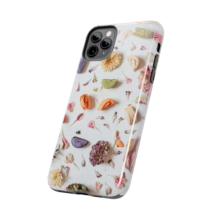 Tough Phone Cases - Blooming Beauty: Delicate Petals in Motion