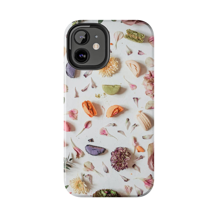 Tough Phone Cases - Blooming Beauty: Delicate Petals in Motion