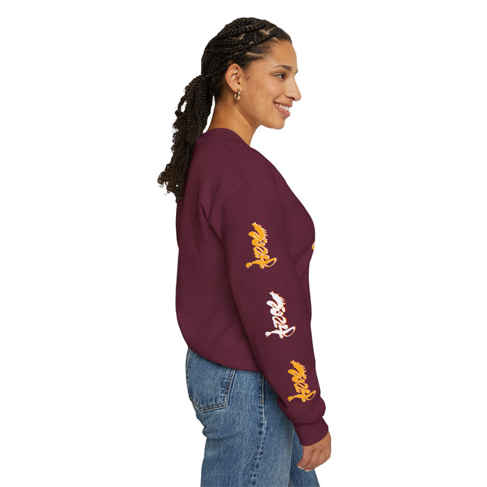 Dragon's Year: Calligraphy Commemoration Unisex Heavy Blend™ Crewneck Sweatshirt