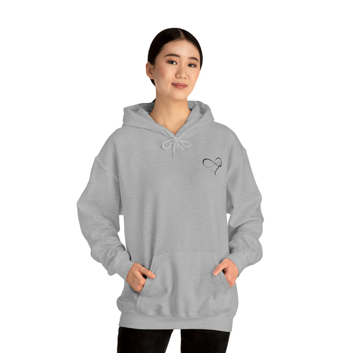 Unisex Heavy Blend™ Hooded Sweatshirt - Endless Affection: Infinite Love