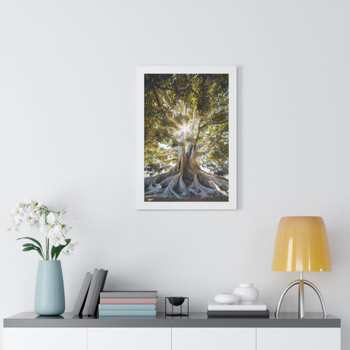 Framed Vertical Poster - Finding My Roots