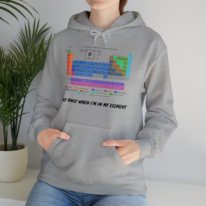 Unisex Heavy Blend™ Hooded Sweatshirt - Elemental Elegance: The Periodic Table of Chemical Elements