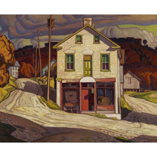 A.J. Casson: Old Store at Saalem