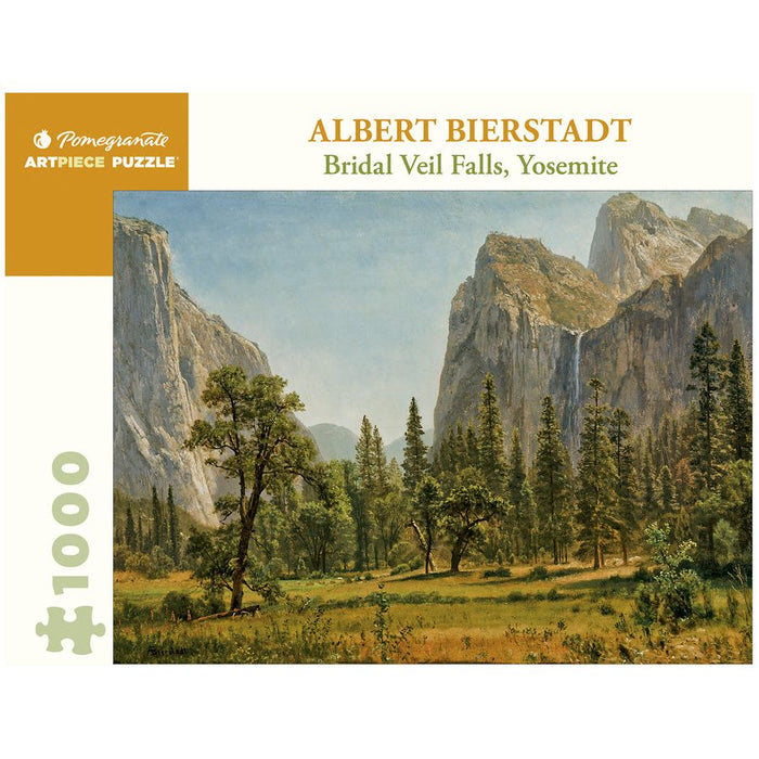 Albert Bierstadt: Bridal Veil Falls, Yosemite