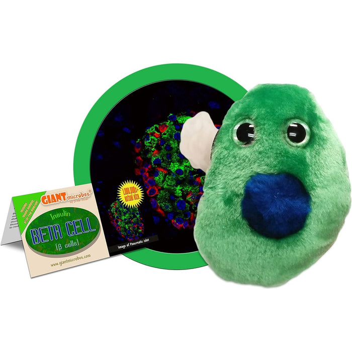 Diabetes Beta Cell - Insulin (Β Cells) GIANTmicrobe Plush