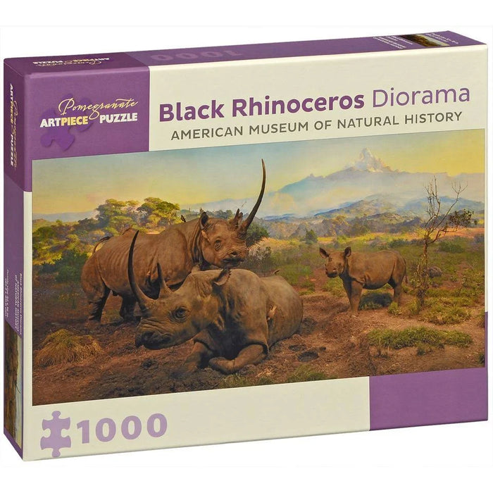Black Rhinoceros Diorama