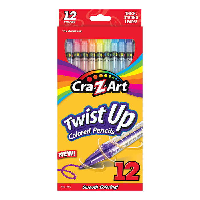 Twist Up Coloured Pencils