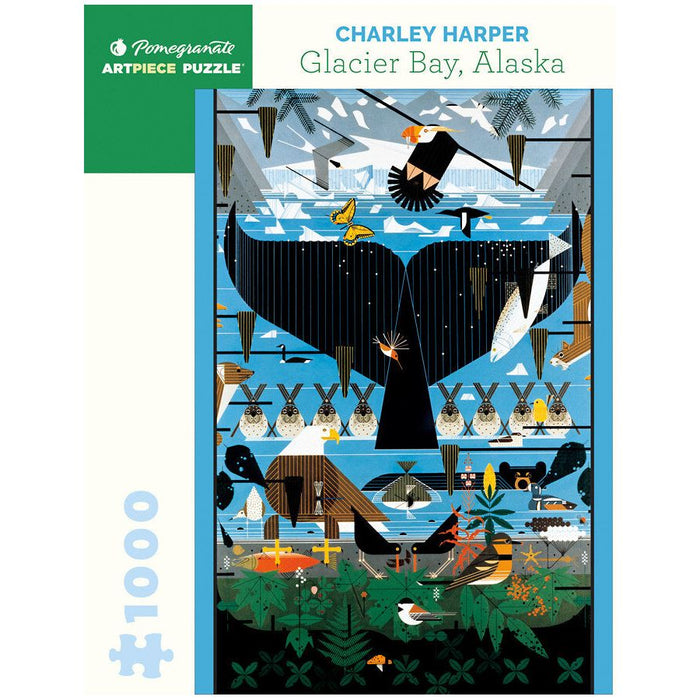 Charley Harper: lacier Bay, Alaska