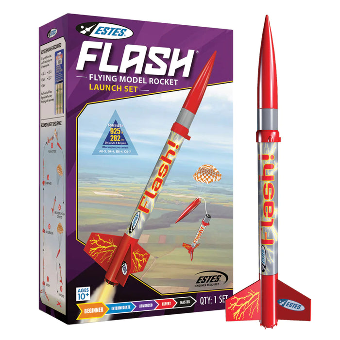FLASH Model Rocket Launch Set