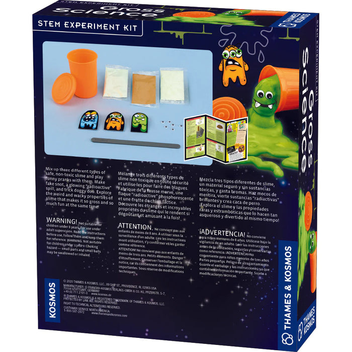 gross science slime kit back packaging 