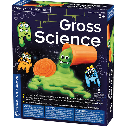 Gross Science slime kit front packaging 