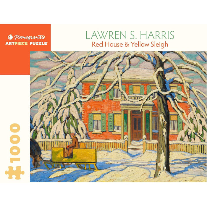 Lawren S. Harris: Red House & Yellow Sleigh