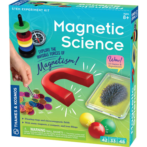 magnetic science kit front packaging 