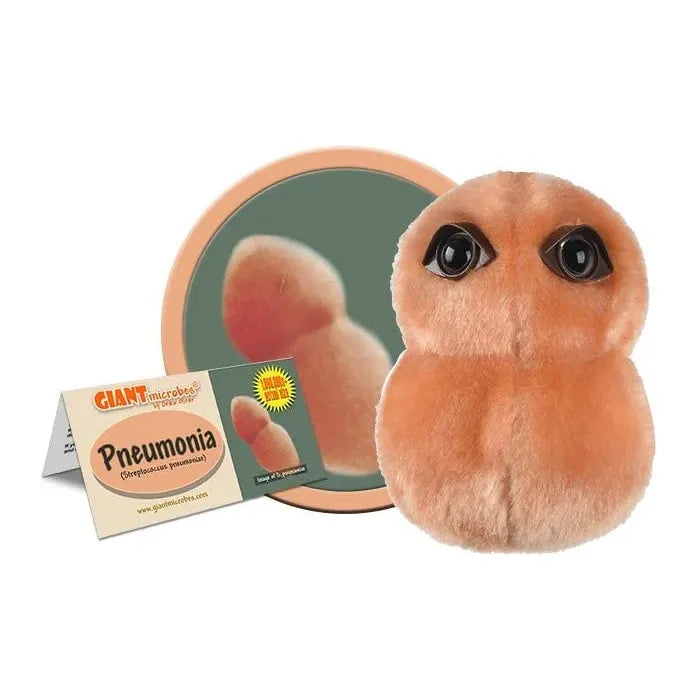 Pneumonia (Streptococcus Pneumonia) GIANTmicrobe Plush