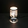 Touch Sensor Lamp – Silver Mosaic Ravine w/ Scented Oil Holder