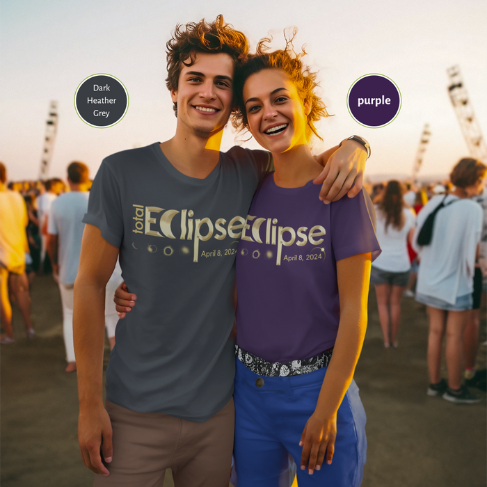 2024 Solar Eclipse Tee: Commemorative Eclipse Event Shirt