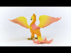 Video of Phoenix bird figurine rotating