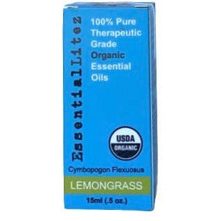 100% Pure Essential Oil (Lemongrass) 15ml USDA ORGANIC
