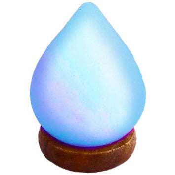 Himalayan Salt Color Changing Teardrop lamp