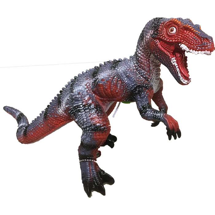 Velociraptor 17" Vinyl Dinosaur Figurine with Sound Effects