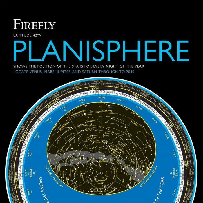 Planisphere: Latitude 42 Degrees