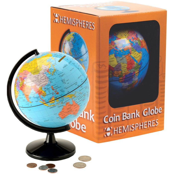 Coin Bank Globe